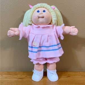 Vintage Cabbage Patch Kids Doll HM12 Girl In Duck Dress P Factory